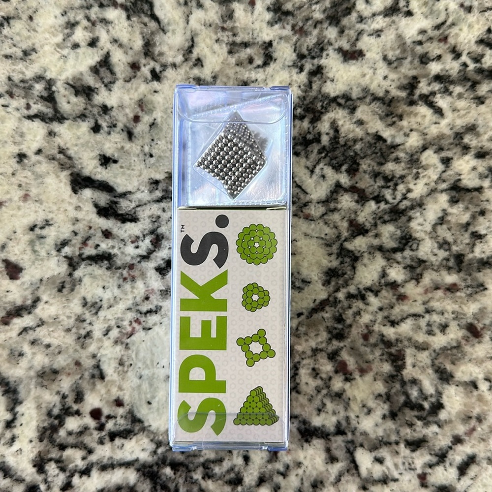 SPEKS Original Silver Magnet Balls 512 NWT